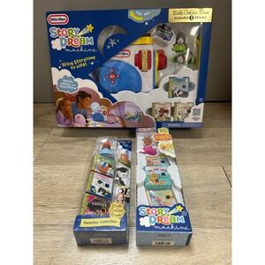 Little Tikes Story Dream Machine Projector Bundle with 2 Extra Story Collections